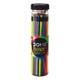 Doms Neon Rt Pencil 30 Pcs Jar,Ink Color: Black