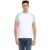 Red Tape Men’S Regular Fit T-Shirt (Rhp0095_White/Green Melange S)