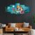 perpetual Radha Krishna 3D Scenery Wall Painting Set of 5 | Painting For Wall Decoration | Large Framed Wall Decor for Living Room, Office (75 x 43 cm) K8Md – Wood
