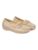Shoetopia Upper Buckle Detailed Beige Loafers for Girls & Gilrs-EU36