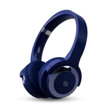 OOGE Echo 100 Wireless Bluetooth Headphones (Blue), 30H Playtime, 800H Standby Time, 250mAh Battery, Bluetooth 5.3, 10m Range, 1-Year Warranty