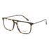 FILA Eyewear| Square | Men | Medium | Shiny Brown Demi Acetate Frame
