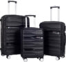 Marlin London UDAAN Light-Weight & Durable Polyproylene Hard Luggage Check-in Suitcase 8 Wheels – 28 inch