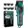 Vgr Vl-786 Professional Hair Clipper For Men & Salons | Cord & Cordless | Titanium Blades | Led Display | Taper Lever | 6 Guide Combs | 200 Min Long Runtime | Fast Charging | 1+1 Year Warranty | Green