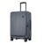 F Gear Montreal Medium 65cm German Polycarbonate Hard Luggage|8 Japanese Hinomoto Silent Wheels|Expandable Check-in Front Opening Suitcase for Travel|Anti-Theft Zipper, TSA 007 Lock| (Stone Blue)