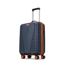 Aristocrat Airpro Max 8-Wheel Cabin, Hard Case Trolley Bag, Spanish Blue