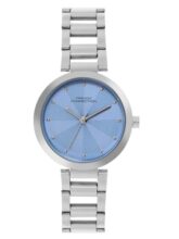 French Connection | Blue dial | Silver Strap | Quartz Watch for Women – FCN060A