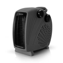 GLEN Electric Fan Room Heater with 2 Heat Settings – HA7020FH Black