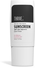 ThriveCo Sunscreen – SPF 50 PA++++ Broad Spectrum Sunscreen SPF 50+ PA++++ for Dewy Finish and No Whitecast(30 ml)