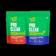 Yogabar Plant Protein Plant-Based Protein(1 kg, Chocolate, Coffee)