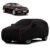 Sulfar 100% Water Resistant Car Body Cover Compatible With Mirror For Bmw 6 Series (Triple Stitched, Full Bottom Elastic, Black With Red Piping)