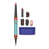 Dyson Airwrap i.d. 6-in-1 Multi-Styler (Ceramic Platina & Topaz)| Styles Without Heat Damage| 7 Styling Settings|3 Speed & 3 Heat Settings|Cold Shot| Enhanced Coanda Airflow| Versatile Styling| 2 Yr Warranty