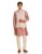 Amazon Brand – Symbol Men’s Polyester Kurta Bundi Churidar Set_SY-A23-MNA-BFKC-116_Pink_2XL, Regular Fit