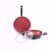 Wonderchef Galaxy 3Pcs Cookware Set | Kadhai With Lid And Dosa Tawa | Induction Friendly | Cool Touch Bakelite Handles | Pure Grade Aluminium| Pfoa Free| 2 Years Warranty | Red & Black