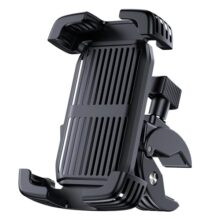 Mobile Holder For Bike With Adjustable Locking, 360° Rotation, Handle Bar Mount, Shock Proof, Antiskid Design- Fits 4.7″-7.2″ Smartphones(J47+W22)