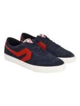Levis Men Colourblocked Suede Sneakers