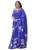 Satrani Women’s Chinnon Chiffon Printed Saree with Unstitched Blouse Piece (5532S125N_Purple)