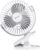 Bajaj Pygmy Mini Personal Fan Usb Rechargeable 110 Mm 3 Blade Table Fan(White Smoke, Pack Of 1)