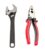 GIZMO Hand Tools Kit For Home Use With 10″ Adjustable Wrench And Combination Plier For Mechanics, Vehicle Tool Kit Set