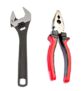 GIZMO Hand Tools Kit For Home Use With 10″ Adjustable Wrench And Combination Plier For Mechanics, Vehicle Tool Kit Set