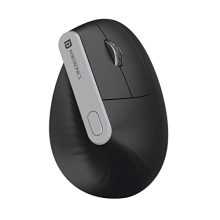 Portronics Toad Ergo Vertical Advanced Wireless Ergonomic Mouse 2.4Ghz, 6D Button, Wrist Support, Adjustable Dpi Upto 1200, Supports Hand Posture(Black)