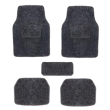 Vocado Carpet Black Car Floor/Foot Mats for Mahindra Bolero Type 2