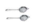 Sjeware Stainless Steel Tea Strainer, Chalani Set of 2 pcs, 8 cm, Medium