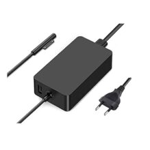 Surface Pro Charger 44W, Surface Pro Laptop/Tablet Charger, Compatible for Surface Pro 7/6/5/4/3/X, Surface Book, Surface Go/3/2/1 Power Supply Adapter-Black
