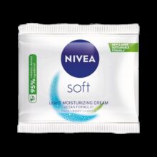 NIVEA Soft Light Moisturizer for Face, Hand & Body, Non-Sticky Cream with Vitamin E & Jojoba Oil(8 ml)
