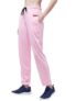 Pivl Solid Womens Baby Pink Track Pant