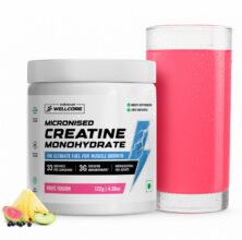 Wellcore Micronised Monohydrate Creatine(122 g, Fruit Fusion)