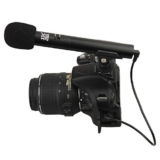 Jjc Sgm-185Ii Dslr/Video Mini Shotgun Auxiliary Unidirectional Microphone For Camera Camcorder With 3.5 Mm Mic Jack (Black)