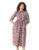 Amazon Brand – Symbol Women’s Rayon Fit and Flare One Piece Midi Length Dress (DR-02 Cont_Plum_L)