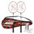 Silver’s Aluminium Camo 7.0 Badminton Kit (2 Racquets with Full Cover, 1 Box Feather Shuttlecock Pack of 3)(Orange/Black)