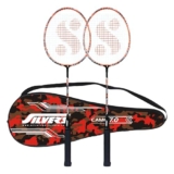 Silver’s Aluminium Camo 7.0 Badminton Kit (2 Racquets with Full Cover)(Orange/Black)