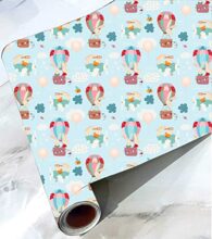 Cabana Homes (45Cm X 125Cm, 5 Rolls (30 Sq. Ft) Wallpaper For Kids Room Self Adhesive,Wall Stickers,Baby Room,Wardrobe,Furniture