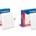 Crompton Platina Star Slim Recessed Edge Lit Panel 15Watt LED Square (Pack of 4, Warm White) 6×6 inch Cut-Out and Ultra Slim Panel