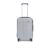 YAYAVAR Check-in Medium- 64 CM, 360 Degree Rotating Wheels,Polycarbonate Material,Hard Luggage with Telescopic Handle and Combination Locking Mechanism, Lyon-(M,Silver)
