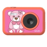 Powerpak Sjcam Funcam 2″/5.08 Cm Lcd Hd Digital Action Camera Cartoon Print With In-Built Games For Children & Adult Kids (Funcam Bear), Dark Pink – Megapixels 5.0, Gb 32