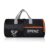 SPENZ Bags Polyester 28L Water Resistant Sports Duffel Gym Bag for Men & Women with Shoe Compartment (Black & Orange)
