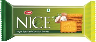 Dukes NICE Sugar Sprinkled Coconut Biscotti Biscuit(145 g)