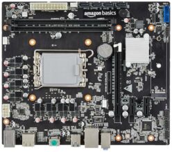 Amazon Basics Desktop Motherboard H610 | Intel Lga 1700 Socket | Supports 12Th/13Th/14Th Gen Intel Core Series Processors | Ddr4 Compatible | Supports Ddr4 3200Mhz | 3-Years Warranty (First In India)
