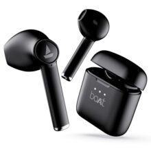 boAt Airdopes 131 with 60 Hrs Playback, ASAP Charge Truly Wireless Bluetooth in Ear Earbuds with Mic (Active Black)