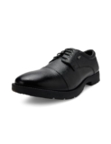 Lee Cooper LC9518I Men’s Leather Boots | Stylish Lace-Up Design | Cushioned Insole for Comfort | Durable & Trendy for Everyday Wear_LC9518IBLACK_39EU / 5UK
