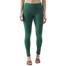 Biba Women Green Skinny Ankle_XL