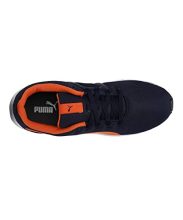 Puma Men Bruten Peacoat-Vibrant Orange-White Walking Shoe – 10 Uk (38136802)