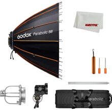 Godox P88 Kit Parabolic Softbox, Quick-Setup Bowens Mount for Godox SL-60W SL150WII VL150 VL300 UL150 UL60 SZ150R SZ200BI and Bowens Mount Falsh