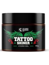 Beardo Tattoo Shiner Gel, 50G | Hydro Gel Heals & Maintains Tattoo Ink | Tattoo Gel For Men With Almond Oil & Turmeric Extract | Brightens & Shines Tatoo For Men