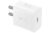 Samsung Original 25W USB Type-C Travel Adaptor Without Cable for Google Pixel, Xiaomi, Motorola, iPhone, Samsung Galaxy Tab S/A Series, Galaxy S10/M54/M55/A80/A90/S25/S24, White