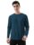 Kajaru Men’S Polyester Blend T Shirt With Full Raglan Sleeves Round Neck Solid Pattern And Standard Length
